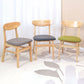 Minimalist Open Back Dining Side Chair Wooden Legs Armless Side Chairs for Kitchen Clearhalo ' kitchen&dining_furn' 'Dining Chairs' 'Dining Tables & Seating' 'dining_chair' 'furn' 'furn_dining_chair' 'Furniture' 'furniture_dining_chair' 'Kitchen & Dining Furniture' 'kitchen' 1200x1200_3968ed50-e61e-4b28-bedd-32ba7b6d454f