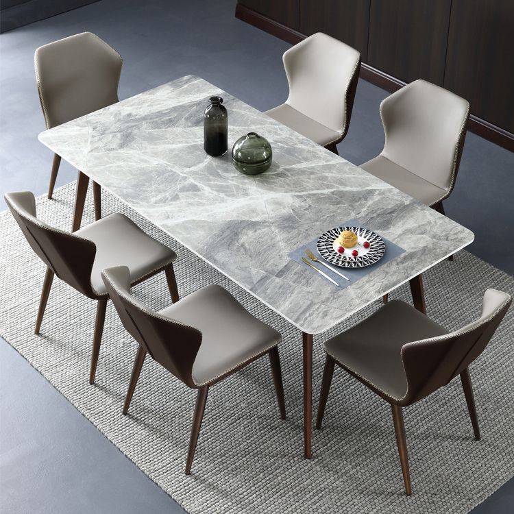 Sintered Stone Top Dining Table for Restaurant Industrial Kitchen Table with 4 Legs Clearhalo ' dining_table' 'Dining Tables & Seating' 'Dining Tables' 'furn' 'furn_dining_table' 'Furniture' 'furniture_dining_table' 'Kitchen & Dining Furniture' 'kitchen&dining_furn' 'kitchen' 'kitchen_dining_table' 1200x1200_396b4b1a-7d39-4e3d-9f0a-9818b9f2dd32
