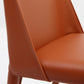 Contemporary Style Leather Dining Side Chairs Matte Finish Solid Back Armless Chairs Clearhalo ' kitchen&dining_furn' 'Dining Chairs' 'Dining Tables & Seating' 'dining_chair' 'furn' 'furn_dining_chair' 'Furniture' 'furniture_dining_chair' 'Kitchen & Dining Furniture' 'kitchen' 1200x1200_396cb675-9759-4d6a-9a1e-9d31c95c3295