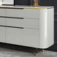 Modern sideboard a buffet a 6 cassetto tavolo da sella per uso soggiorno