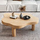 Nordic Coffee Table 3 Legs Solid Wood Geometric Single Coffee Table Clearhalo 'Coffee & Accent Tables' 'Coffee Tables' 'coffee_tables' 'furn' 'furn_coffee_tables' 'Furniture' 'Living Room Furniture' 1200x1200_396fc13b-5924-4307-b5a9-a383e6f8d1ef