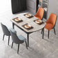 Metal Modern Dining Side Chair with Color Cushion Parsons Chair for Home Clearhalo ' kitchen&dining_furn' 'Dining Chairs' 'Dining Tables & Seating' 'dining_chair' 'furn' 'furn_dining_chair' 'Furniture' 'furniture_dining_chair' 'Kitchen & Dining Furniture' 'kitchen' 1200x1200_3970b638-ec37-4c3c-a851-faac6b6dc732