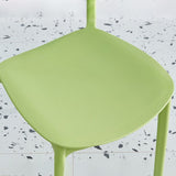 Scandinavian Plastic Dining Kitchen Room Chair Open Back Side Chair Clearhalo ' kitchen&dining_furn' 'Dining Chairs' 'Dining Tables & Seating' 'dining_chair' 'furn' 'furn_dining_chair' 'Furniture' 'furniture_dining_chair' 'Kitchen & Dining Furniture' 'kitchen' 1200x1200_397508f5-7367-4e46-b847-367fb546c43d