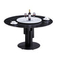 Modern Standard Round Shape Dining Table Sintered Stone Kitchen Dining Table with Pedestal Base Clearhalo ' dining_table' 'Dining Tables & Seating' 'Dining Tables' 'furn' 'furn_dining_table' 'Furniture' 'furniture_dining_table' 'Kitchen & Dining Furniture' 'kitchen&dining_furn' 'kitchen' 'kitchen_dining_table' 1200x1200_39776745-76b9-4a3b-bfa7-6967b0ce330b