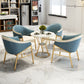Traditional Luxury White Dining Table Sintered Stone Table with Pedestal Base Clearhalo ' dining_table' 'Dining Tables & Seating' 'Dining Tables' 'furn' 'furn_dining_table' 'Furniture' 'furniture_dining_table' 'Kitchen & Dining Furniture' 'kitchen&dining_furn' 'kitchen' 'kitchen_dining_table' 1200x1200_397782d3-0d93-4167-81ce-6276f703d519