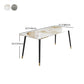 Glam Style 1/4/7 Pieces Dining Set Sintered Stone Dining Table for Home Use Clearhalo 'Dining Room Sets' 'Dining Tables & Seating' 'dining_room_set' 'furn' 'furn_dining_room_set' 'Furniture' 'furniture_dining_room_set' 'Kitchen & Dining Furniture' 'kitchen&dining_furn' 'kitchen' 1200x1200_39788f1d-5e17-4bd0-b6ac-a85c3f21d109
