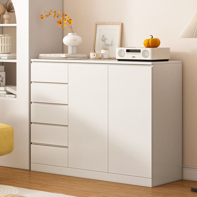 Engineered Wood Buffet Sideboard Modern Sideboard Cabinet with Drawers Clearhalo 'buffet_sideboard' 'Buffets & Sideboards' 'furn' 'furn_buffet_sideboard' 'Furniture' 'furniture_buffet_sideboard' 'Kitchen & Dining Furniture' 1200x1200_3978e2cd-06bc-450d-95b0-a7a17ff43d69