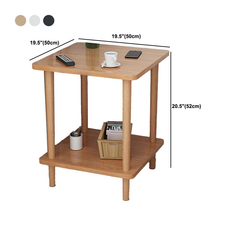 Tavolo da goccia laterale in stile contemporaneo in stile tavolo accento laterale