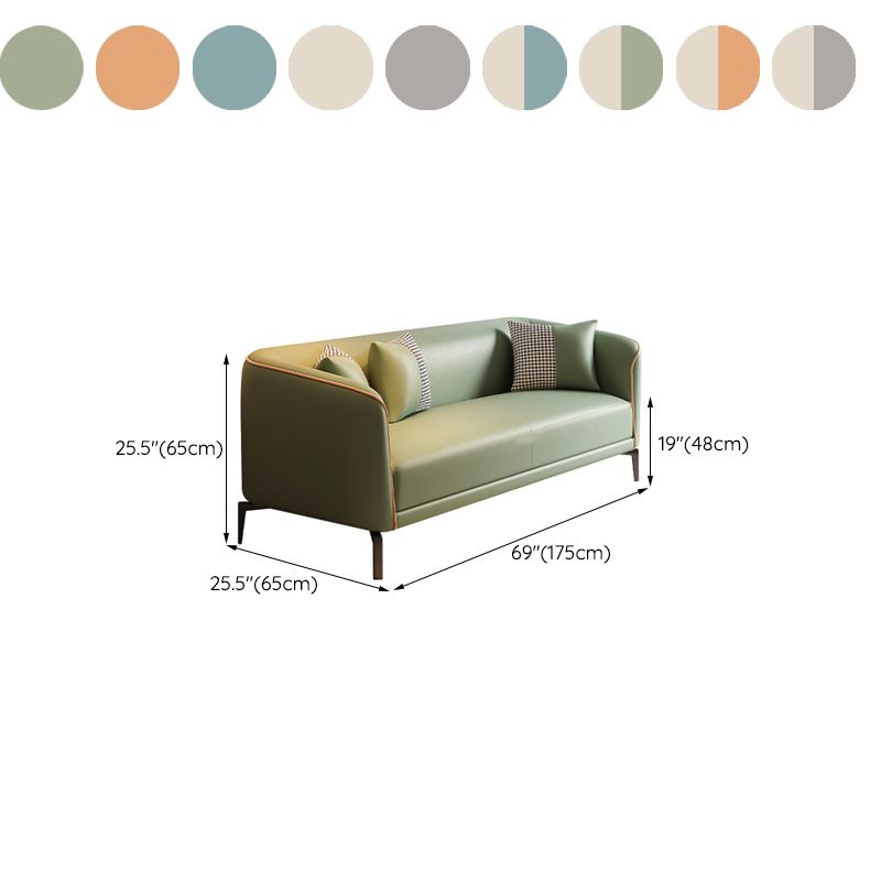 25 "breites zeitgenössisches Sofa -Bettkissen Sitzgelegenheiten mit Kissen