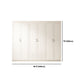 Contemporary Style Wardrobe Armoire Wood Armoire with Clothes Rail and Door for Bedroom