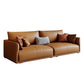 Mid-Century Modern Pillow Top Arm Sectional 33.46"H Cushion Back Sofa,Tan Clearhalo 'furn' 'furn_sectionals' 'Furniture' 'furniture_sectionals' 'Living Room Furniture' 'Sectionals' 1200x1200_397c86f8-f0d6-4167-8f74-94c4efc10702