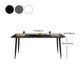 Modern 1/2/7 Pieces Dining Set Rectangle Stone Dining Table for Dining Room