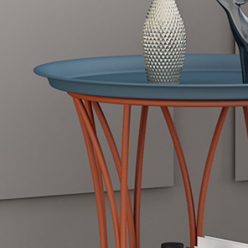 Bandeja redonda Tabla lateral del lado