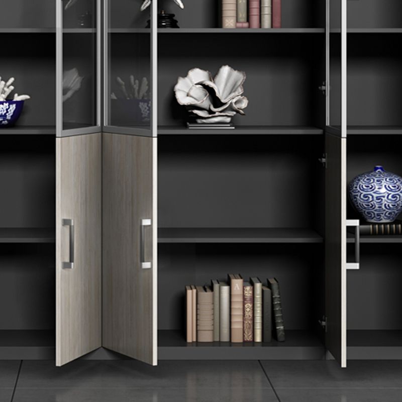 Gabinetto di file contemporaneo in legno Lock Lock File Vertical Gabinet per ufficio