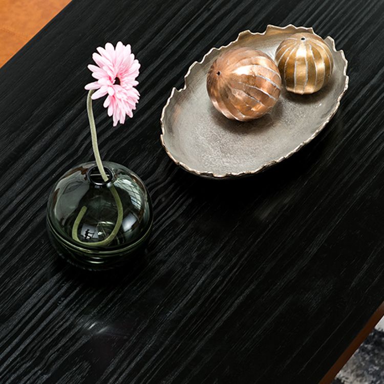 Glam massief hout schrijfdesk 29.53 "Tall Sled Base Office bureau