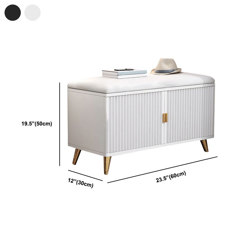 Panchina di posti a sedere in legno fabbricata 11,8 "W glam ammortizzazione imbottita