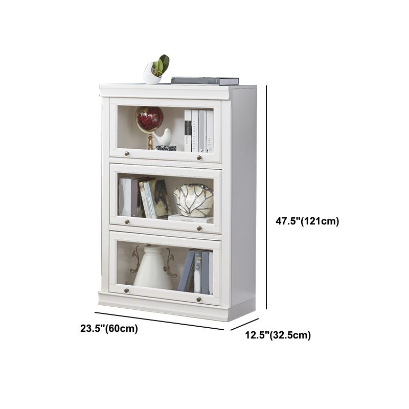 Modern Style Vertical Standard Bookcase Wooden Closed Back Bookshelf Clearhalo 'Bookcases' 'furn' 'furn_bookcases' 'Furniture' 'furniture_bookcases' 'Office Furniture' 1200x1200_398ac8bf-3179-4027-a10e-df6910c85a10