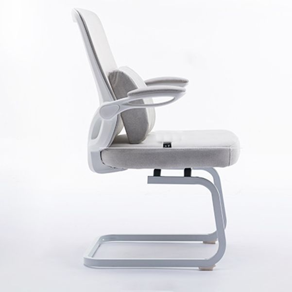 Sedia per computer moderna ribaltare la sedia da bracciolo sedia da scrivania in acciaio