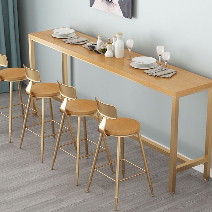 1/5 Pieces Bar Stool and Table Set Solid Wood Pub Dining Set Clearhalo 'Bar Furniture' 'furn' 'furn_home_bar_bar_sets' 'Furniture' 'Home Bars & Bar Sets' 'home_bar_bar_sets' 'Kitchen & Dining Furniture' 1200x1200_398c149d-231a-4e92-8c0b-c5c86ebe82a1