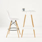 Modern Living Room Counter Stool Colorful Simple Stool with Wood Base Clearhalo 'Bar Furniture' 'Bar Stools' 'bar_stools' 'furniture_bar_stools' 'Kitchen & Dining Furniture' 'kitchen&dining_furn' 'kitchen' 'kitchen_furn' Furniture' 1200x1200_398c7c88-ddcf-48b6-8d02-4e7617c39141