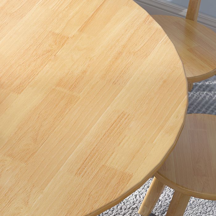 Modern Style Dining Table Round Rubberwood Dining Table for Home Use Clearhalo ' dining_table' 'Dining Tables & Seating' 'Dining Tables' 'furn' 'furn_dining_table' 'Furniture' 'furniture_dining_table' 'Kitchen & Dining Furniture' 'kitchen&dining_furn' 'kitchen' 'kitchen_dining_table' 1200x1200_39904bd2-3af6-4aca-89bb-9845058c774f