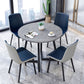 Round Traditional Luxury Dining Table Sintered Stone Table with Double Pedestal,31.5"L x 29.5"H Clearhalo ' dining_table' 'Dining Tables & Seating' 'Dining Tables' 'furn' 'furn_dining_table' 'Furniture' 'furniture_dining_table' 'Kitchen & Dining Furniture' 'kitchen&dining_furn' 'kitchen' 'kitchen_dining_table' 1200x1200_3990e707-60f2-48c6-8940-c8da9ae01893