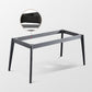 Solid Wood Mid-Century Modern Table Rectangle Sintered Stone Top Table for Dining Room Clearhalo ' dining_table' 'Dining Tables & Seating' 'Dining Tables' 'furn' 'furn_dining_table' 'Furniture' 'furniture_dining_table' 'Kitchen & Dining Furniture' 'kitchen&dining_furn' 'kitchen' 'kitchen_dining_table' 1200x1200_39996e66-d776-4807-843f-a1c431ebf179