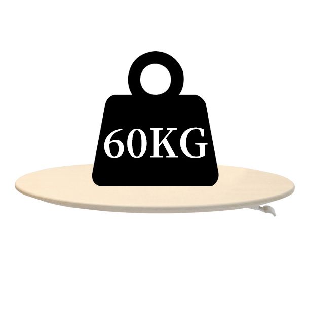 Hauteur de bureau ovale réglable bureau d'écriture en bois pour la maison