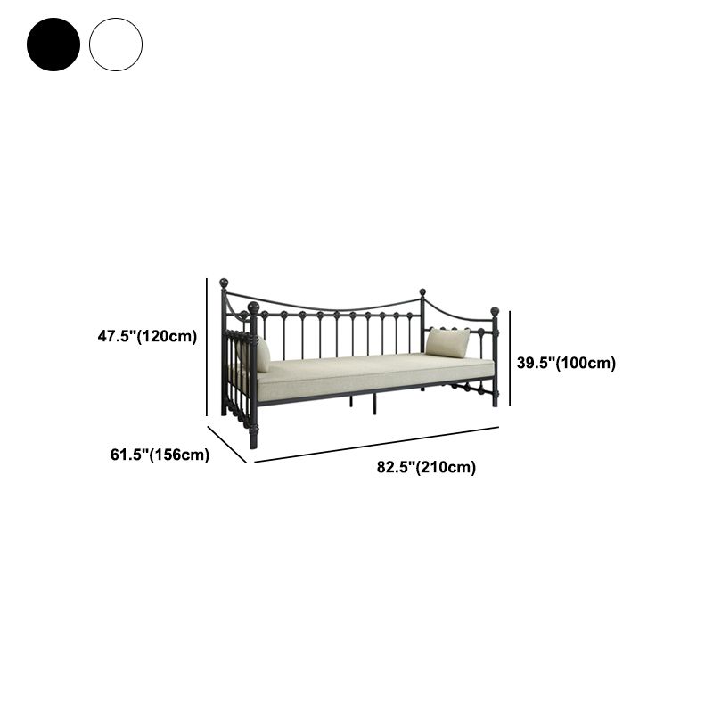 Contemporary Metal Wire-Grid Bed Frame 47.24" High Child's Bed