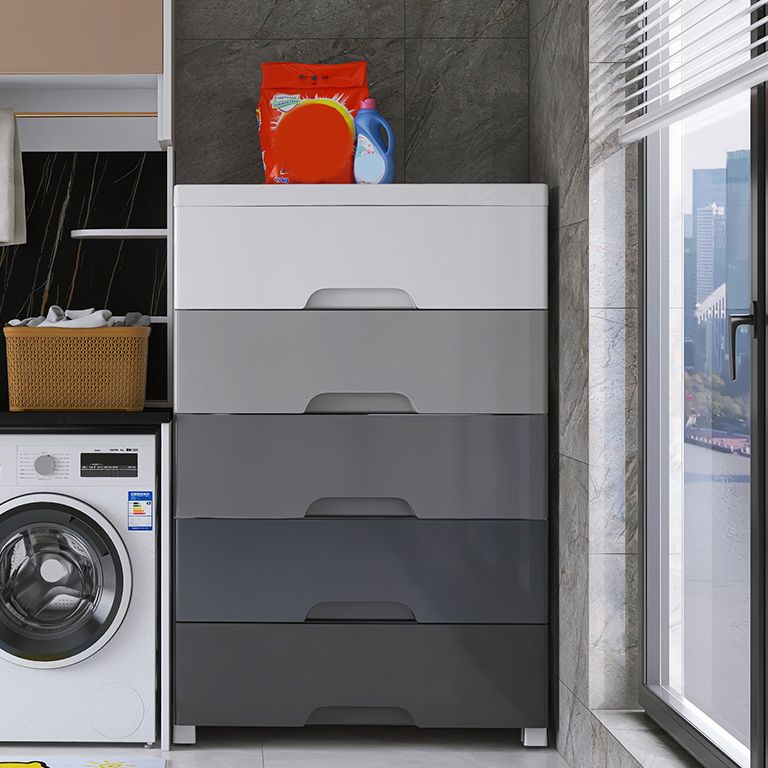 Contemporary Bedroom Wardrobe Plastic Drawers Storage Armoire Clearhalo 'Armoires & Wardrobes' 'armoires_wardrobes' 'Bedroom Furniture' 'furn' 'furn_armoires_wardrobes' 'Furniture' 1200x1200_399c20f5-8d67-45f9-802d-2436bc32d985