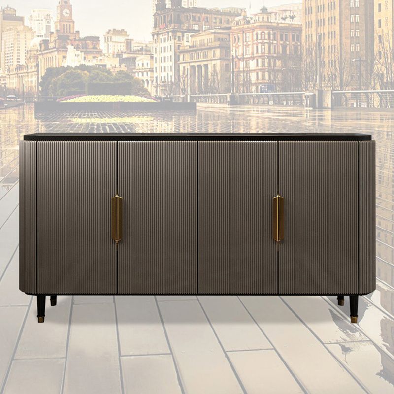 Sala da pranzo a buffet in stile glam 35,4 "H 4 porte buffet server