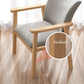 Scandinavian Rubberwood Solid Back Armchair Wood Dining Chair with Natural Legs Clearhalo ' kitchen&dining_furn' 'Dining Chairs' 'Dining Tables & Seating' 'dining_chair' 'furn' 'furn_dining_chair' 'Furniture' 'furniture_dining_chair' 'Kitchen & Dining Furniture' 'kitchen' 1200x1200_39a0080b-9b6f-4363-9e7b-b279be36f5d0