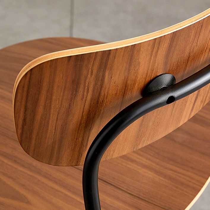 Metal Modern Indoor-Outdoor Dining Chair Armless Open Back Dining Side Chair Clearhalo ' kitchen&dining_furn' 'Dining Chairs' 'Dining Tables & Seating' 'dining_chair' 'furn' 'furn_dining_chair' 'Furniture' 'furniture_dining_chair' 'Kitchen & Dining Furniture' 'kitchen' 1200x1200_39a0f643-bbd8-40c2-86a2-85a6297abe19