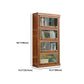 Wooden Barrister Bookcase Contemporary Closed Back Bookcase with Doors for Home Office Clearhalo 'Bookcases' 'furn' 'furn_bookcases' 'Furniture' 'furniture_bookcases' 'kitchen' 'kitchen_bookcases' 'Living Room Furniture' 'Office Furniture' 1200x1200_39a715cf-17b6-496f-b447-b2e1deb07a2c