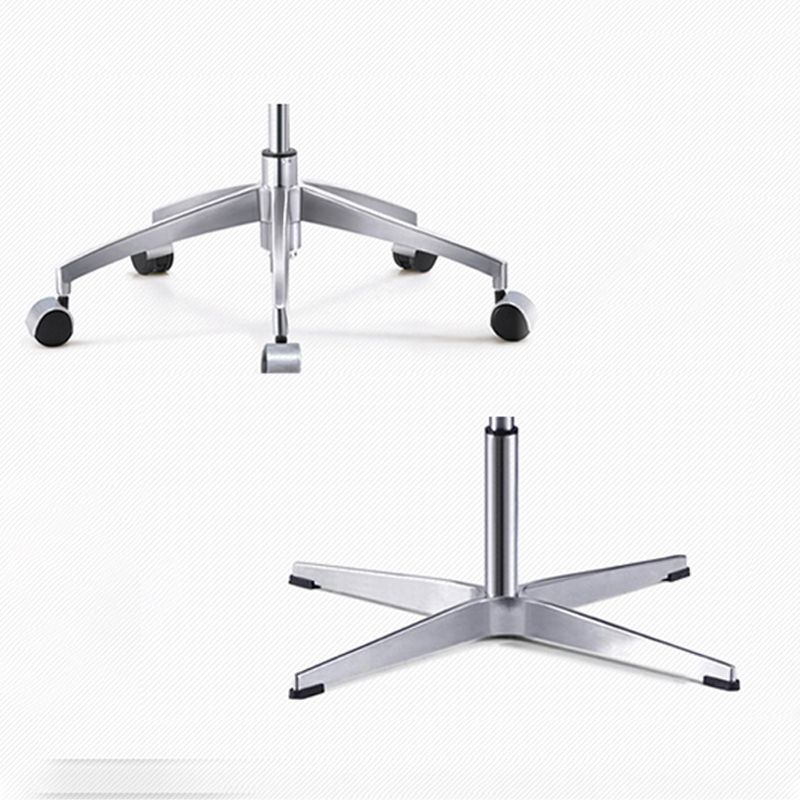 Armloze bureau stoel modern geen pijnlijke lederen bureaustoel met wielen