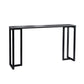 Stone Bar Table Modern Rectangle Bar Table with Double Pedestal Base for Kitchen Clearhalo 'Bar Furniture' 'Bar Tables' 'bar_tables' 'furn' 'furn_bar_tables' 'Furniture' 'furniture_bar_tables' 'Kitchen & Dining Furniture' 1200x1200_39b01e45-5b08-4b5e-a332-a6adabf17364