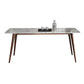 Mid-Century Modern Sintered Stone Table 4 Legs Rectangle Table for Home Clearhalo ' dining_table' 'Dining Tables & Seating' 'Dining Tables' 'furn' 'furn_dining_table' 'Furniture' 'furniture_dining_table' 'Kitchen & Dining Furniture' 'kitchen&dining_furn' 'kitchen' 'kitchen_dining_table' 1200x1200_39b1a76e-7a7d-4987-ae2a-30c9c35832ec