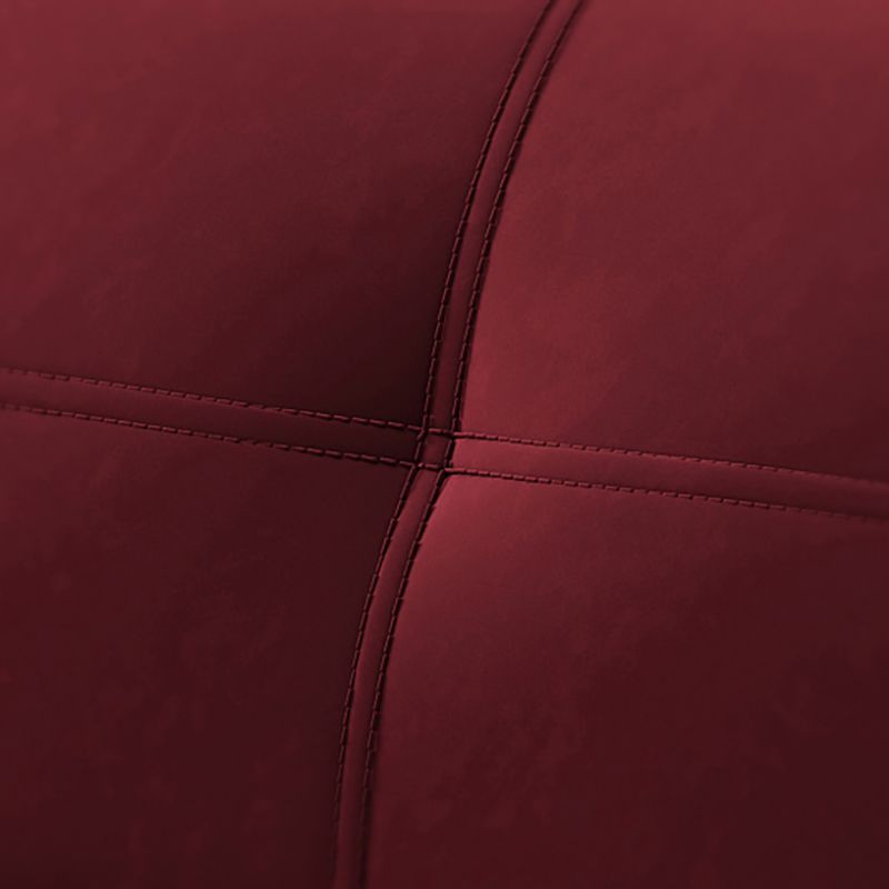 Modern Biscuit Back Standard Sofa 2/3-Seater Velvet Armless Convertible Sofa Clearhalo 'furn' 'furn_sofas' 'Furniture' 'furniture_sofas' 'kitchen' 'kitchen_sofas' 'Living Room Furniture' 'Sofa' 'sofas' 1200x1200_39b29233-d1ca-481b-aa5f-307179b79514