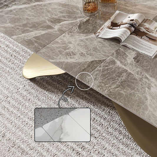 No hay una gran mesa de café con pizarra mesa de cóctel rectangular para el dormitorio