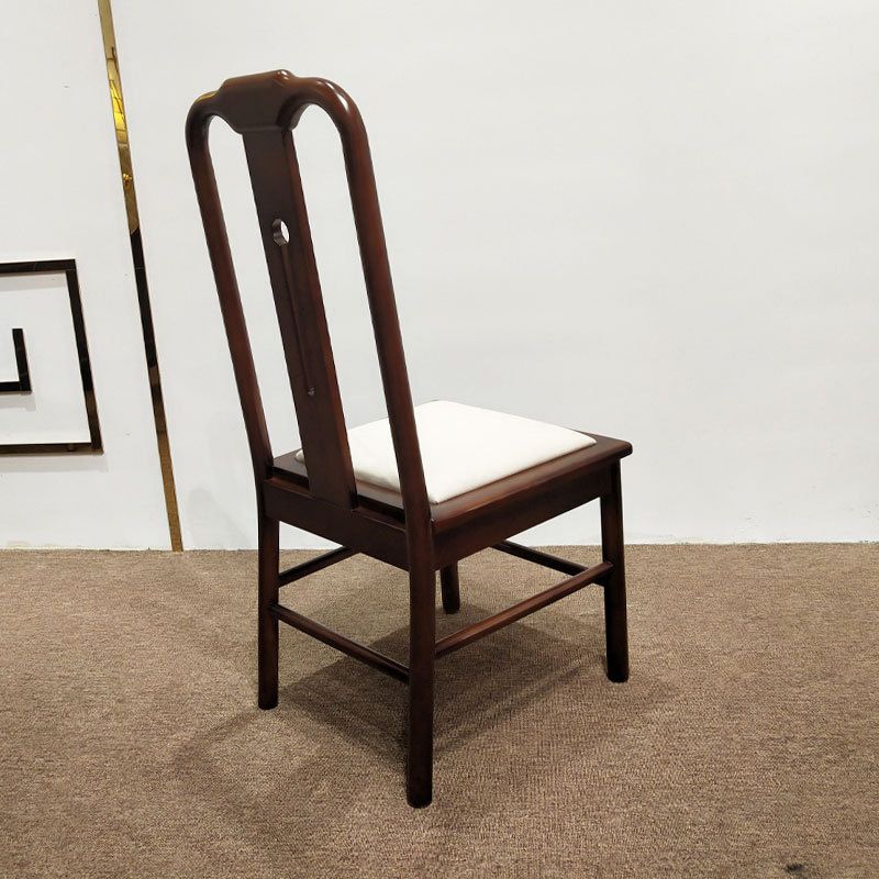 Traditionele keuken Dining Side stoel houten zijdestoelen