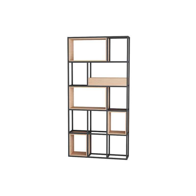 Open Metal Bookcase Minimalist Rectangular Shelf for Study Room Clearhalo 'Bookcases' 'furn' 'furn_bookcases' 'Furniture' 'furniture_bookcases' 'kitchen' 'kitchen_bookcases' 'Living Room Furniture' 'Office Furniture' 1200x1200_39b6fc4e-fdcf-4a35-a396-edc456e08e31