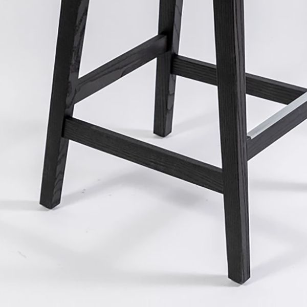 Scandinavian Indoor Solid Wood Bar Stool Upholstered Bar Stool Clearhalo 'Bar Furniture' 'Bar Stools' 'bar_stools' 'furn' 'furn_bar_stools' 'Furniture' 'Kitchen & Dining Furniture' 1200x1200_39b83400-146e-4aa7-8f4c-997194b71518