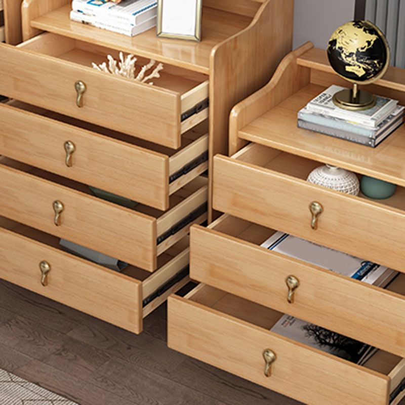 Glam Rubber Wood Bedroom Storage Chest Vertical Chest with Drawers Clearhalo 'Bedroom Furniture' 'Dressers & Chests' 'dressers_chests' 'furn' 'furn_dressers_chests' 'Furniture' 1200x1200_39b8bba5-af77-45e1-9d11-6dbbb5c77f96