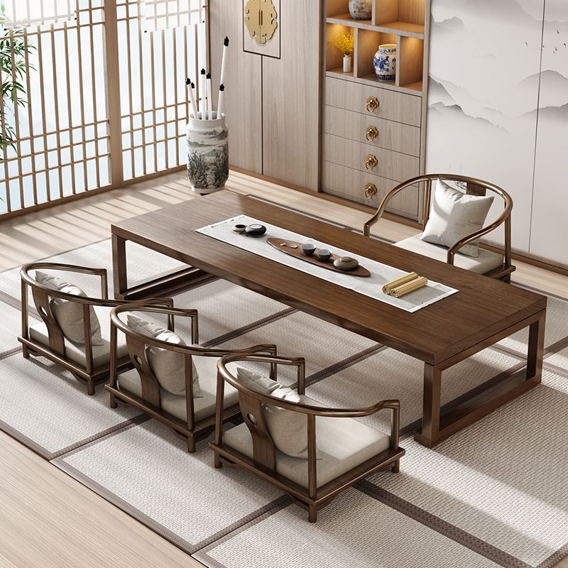 1 Rectangle Coffee Table Solid Wood Sled Single Coffee Table Clearhalo 'Coffee & Accent Tables' 'Coffee Tables' 'coffee_tables' 'furn' 'furn_coffee_tables' 'Furniture' 'Living Room Furniture' 1200x1200_39bae3f2-ba9d-4be9-b0a0-b47f7a07cd2a