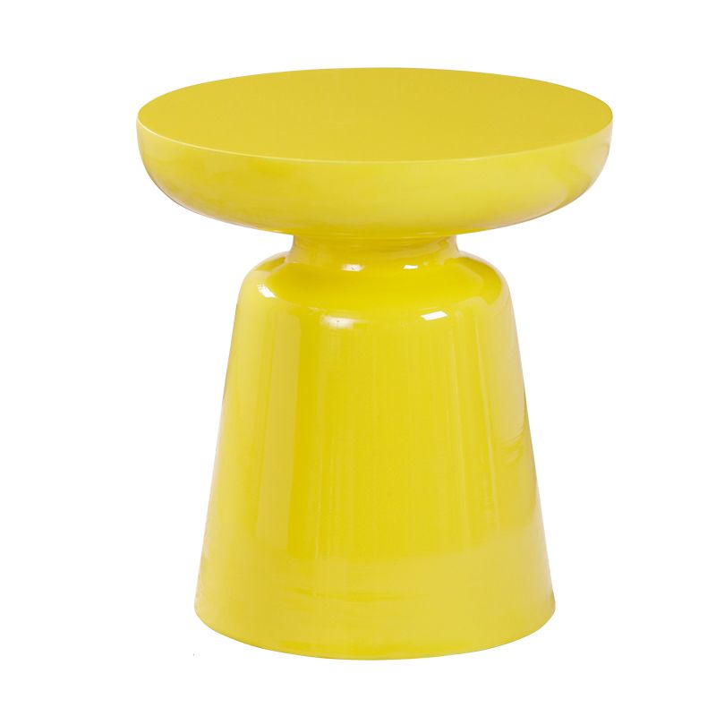 Modern Metal Round Side Table 43/60' Tall Pedestal End Table Clearhalo 'Coffee & Accent Tables' 'End & Side Tables' 'end_side_tables' 'furn' 'furn_end_side_tables' 'Furniture' 'Living Room Furniture' 1200x1200_39c08c31-ad2d-4ad0-a5f5-91cb37430663