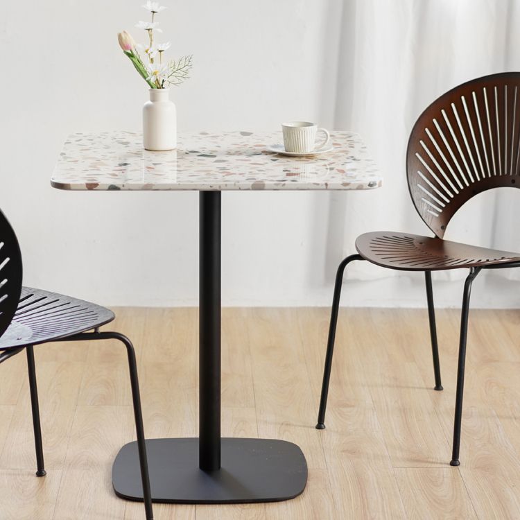 Metal Industrial Square Dining Table Cement Table for Kitchen and Dining Room Clearhalo ' dining_table' 'Dining Tables & Seating' 'Dining Tables' 'furn' 'furn_dining_table' 'Furniture' 'furniture_dining_table' 'Kitchen & Dining Furniture' 'kitchen&dining_furn' 'kitchen' 'kitchen_dining_table' 1200x1200_39c1c30a-1ddb-4d47-8062-4c54fb3f26b9