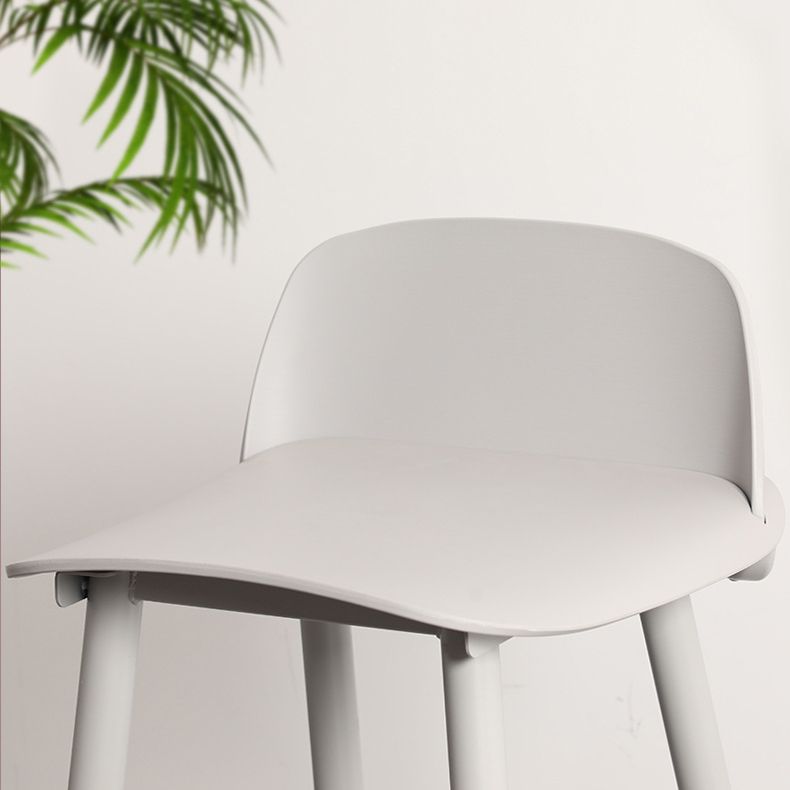 Scandinavian Plastic Kitchen Dining Room Armless Stool Low Back Bar Stool Clearhalo 'Bar Furniture' 'Bar Stools' 'bar_stools' 'furn' 'furn_bar_stools' 'furniture_bar_stools' 'Kitchen & Dining Furniture' 'kitchen&dining_furn' 'kitchen' 'kitchen_furn' Furniture' 1200x1200_39c35fd5-375b-41b2-9d57-0a9c6abcb48d