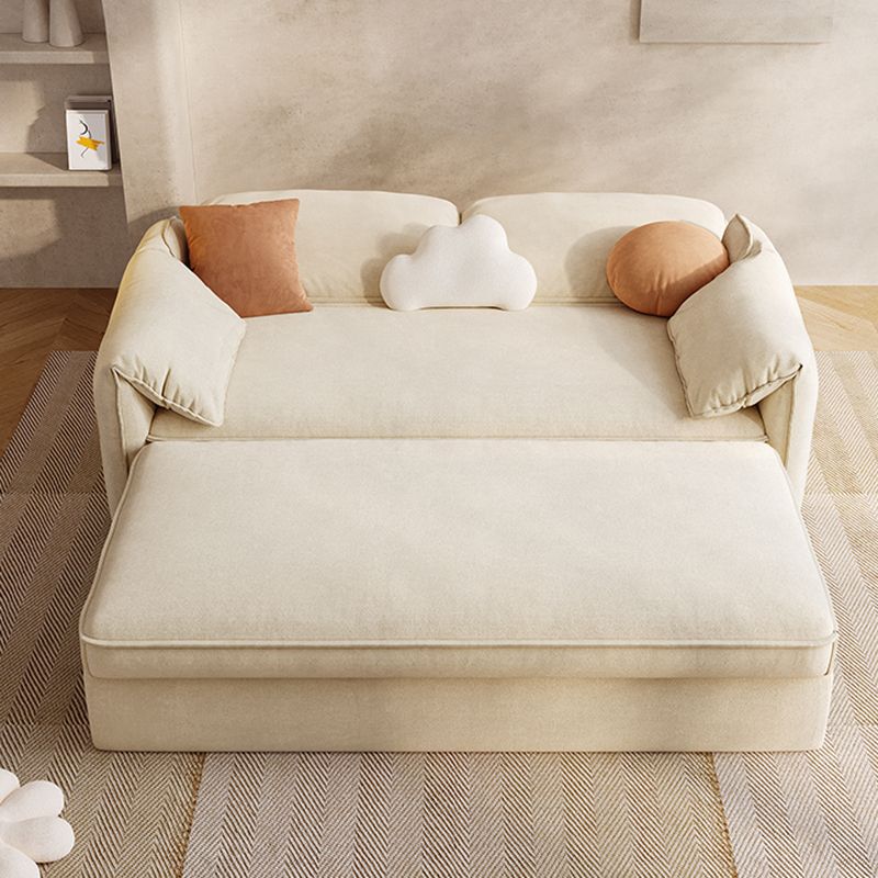 35 "divano dormiente scandinavo largo divano bianco pieghevole.