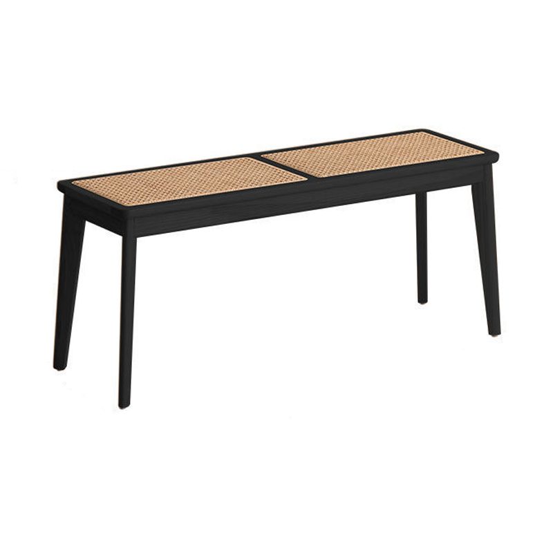 11.8 Inch Wide Tropical Bench Solid Wood Seating Bench with Legs Clearhalo 'Benches' 'Chairs & Seating' 'furn' 'furn_benches' 'Furniture' 'Living Room Furniture' 1200x1200_39d0a023-dfa0-49f9-846a-6b39955475e6