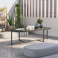 Round Marble Top Coffee Table Glam 4 Legs Coffee Cocktail Table Clearhalo 'Coffee & Accent Tables' 'Coffee Tables' 'coffee_tables' 'furn' 'furn_coffee_tables' 'Furniture' 'Living Room Furniture' 1200x1200_39d632c5-e4c1-4a1f-9cbc-0cb96e7d339e